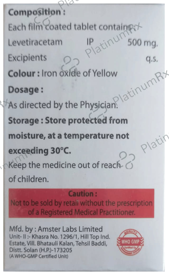 Zoetam 500mg Tablet 10s