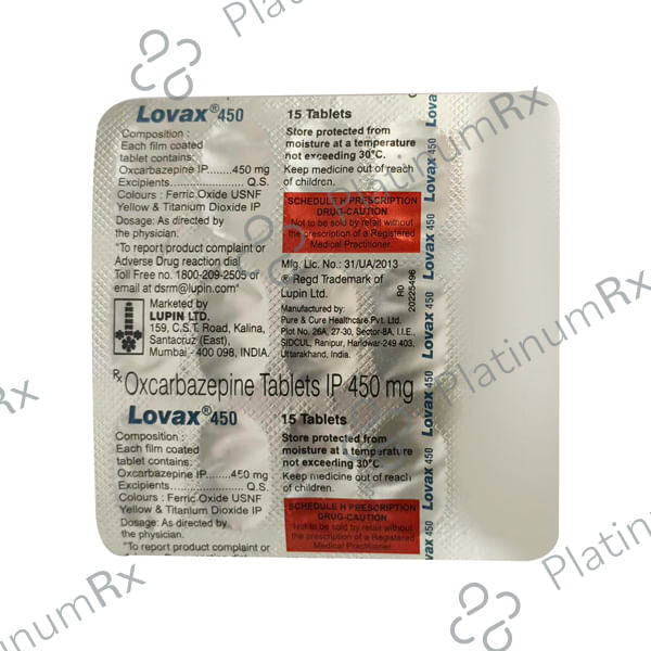 Lovax 450mg Tablet 15s