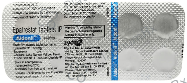 Aldonil 50mg Tablet 10s