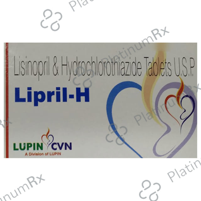 Lipril H 5/12.5mg Tablet 10s