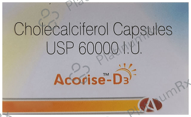 Acorise-D3 Soft Gelatin Capsule