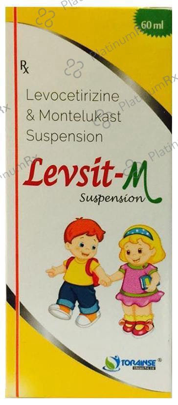 Levsit M 2.6/4mg Oral Suspension 60ml