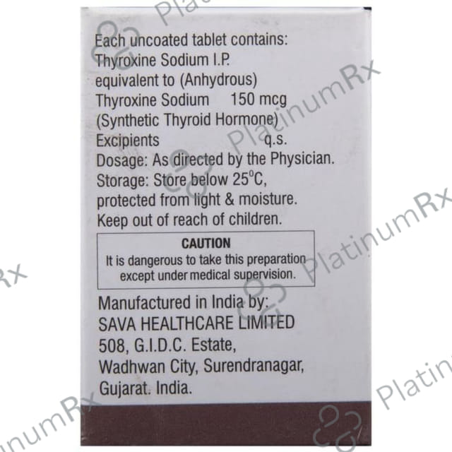 Thyrofit 150 Tablet 120 Tablet