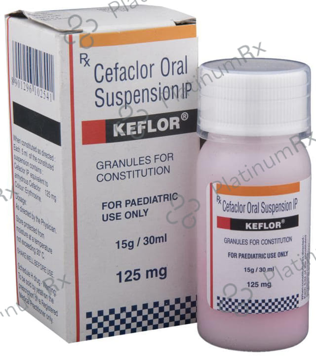 Keflor 125mg Oral Suspension 30ml