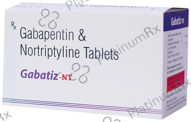 Gabatiz 400/10mg NT Tablet 10s