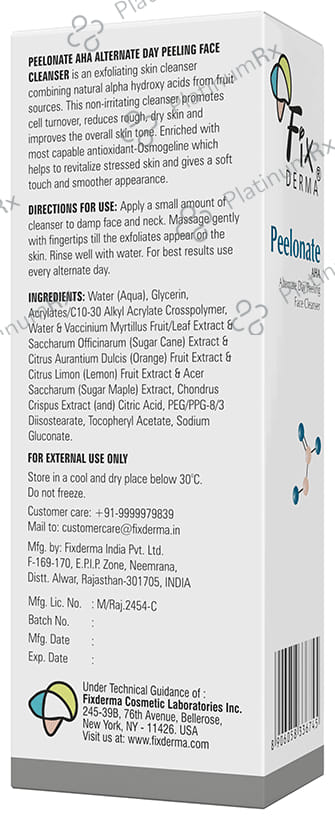 Fix Derma Peelonate AHA Face Cleanser 100ml