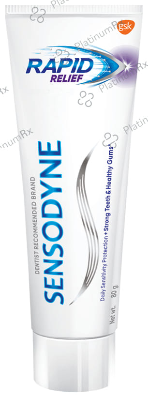 Sensodyne Rapid Relief Toothpaste 80gm