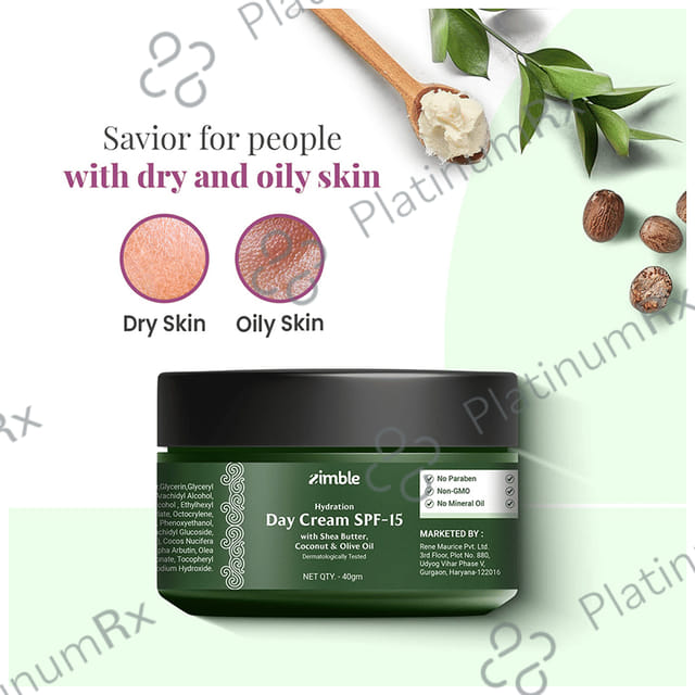 Zimble Hydaration SPF 15 Day Cream 40gm