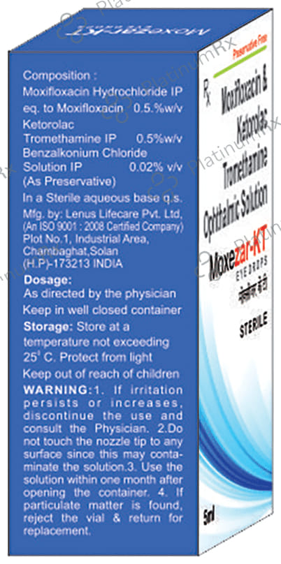 Moxezar-KT Eye Drop