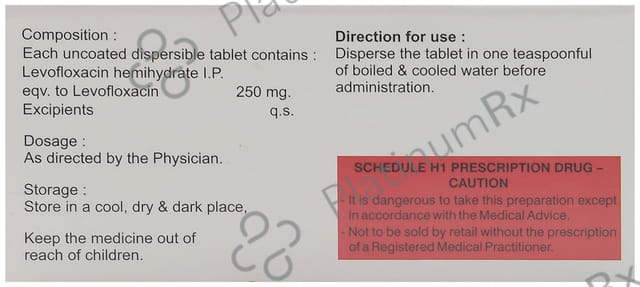 L Flo 250mg Tablet DT