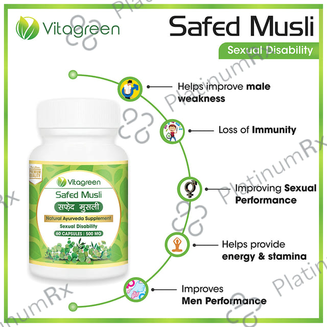 Vitagreen Safed Musli Capsule