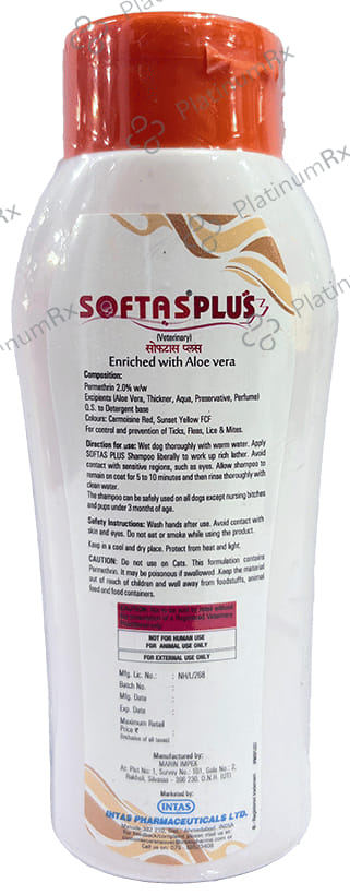Softas Plus Medicated Shampoo (for Pets)