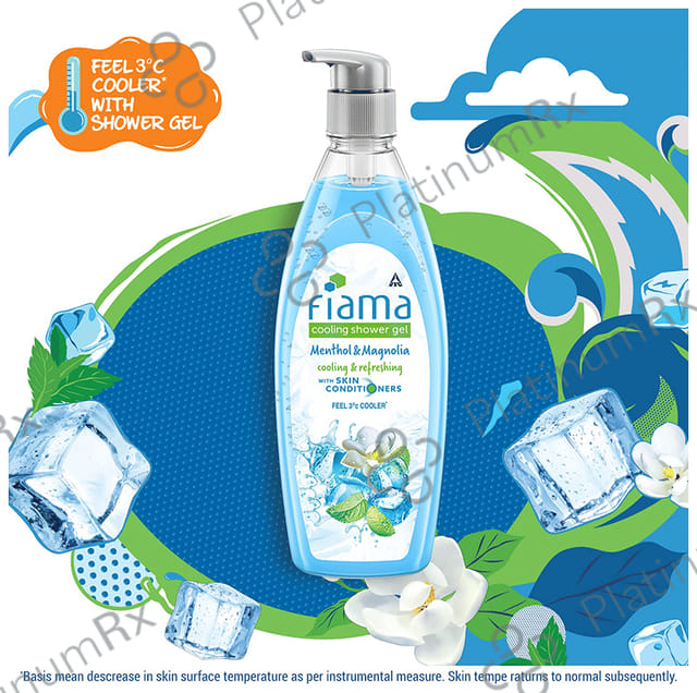 Fiama Menthol & Magnolia Cooling Shower Gel 500 ml