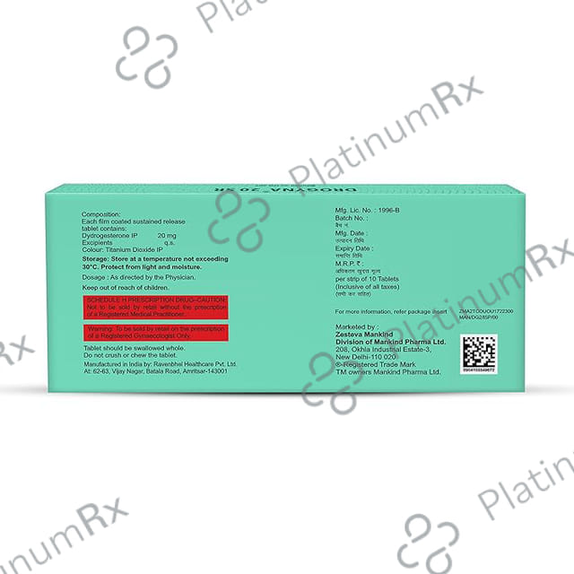 Drogyna 20mg SR Tablet 10s