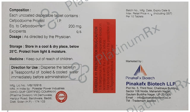 Calvidox 200mg Tablet 10s