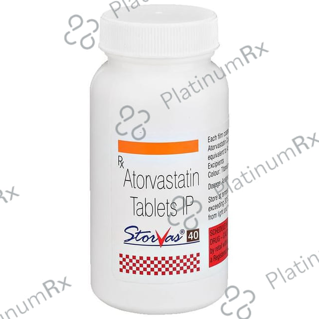 Storvas 40mg Tablet 10s