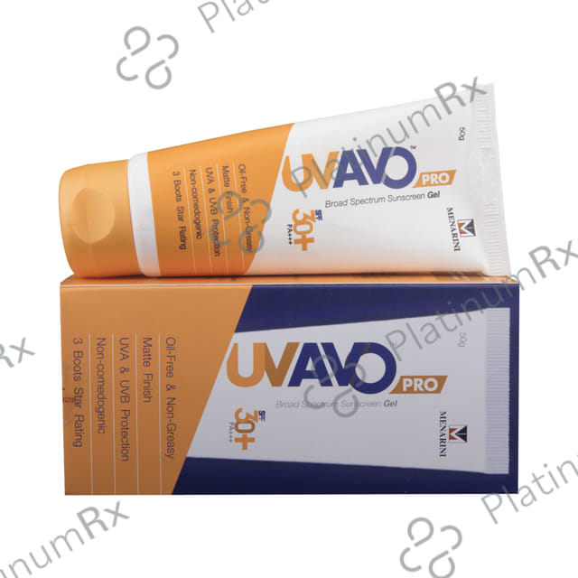 U.V. Avo Pro SPF 30+ Gel 50gm