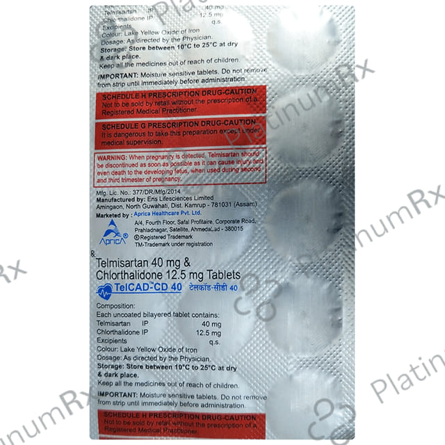 Tel Cad CD 40 Tablet 10 Tablet