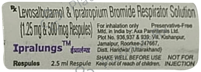 Ipralungs 1.25mg Respules 1X2.5ml