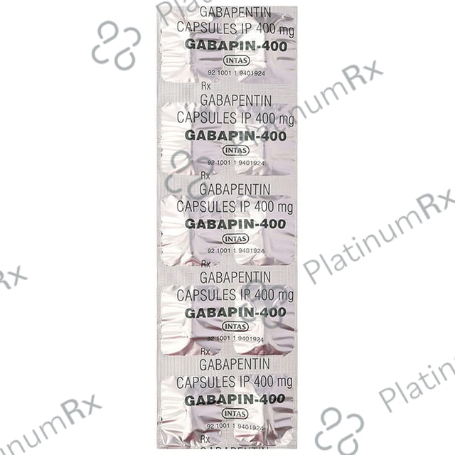 Gabapin 400mg Capsule 10s