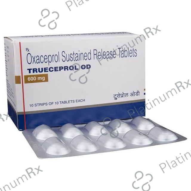 Trueceprol OD 600mg Tablet SR 10s