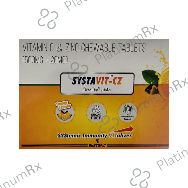 Systavit-CZ Chewable Tablet Orange Sugar Free