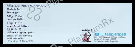 Exilam Beta 0.5/20mg Tablet 10s