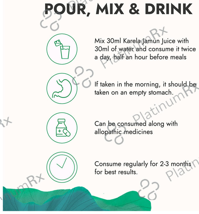 Kapiva Karela Jamun Juice - Helps Manage Blood Sugar Levels