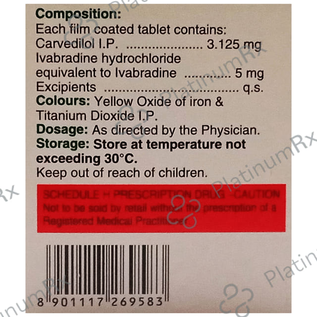 Carloc I 3.125 Tablet