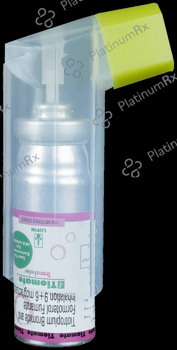 Tiomate 6/9mcg Transhaler 180MDI