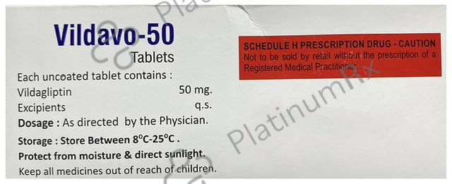 Vildavo 50 Tablet