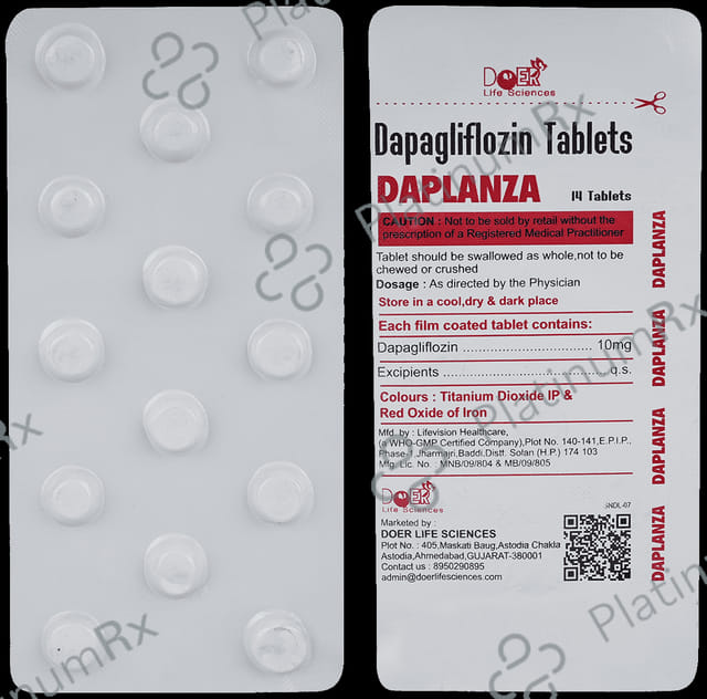 Daplanza 10mg Tablet