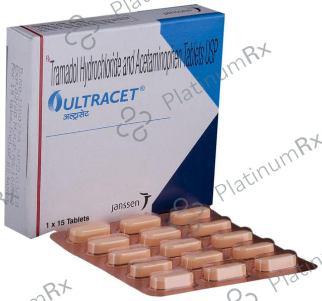 Ultracet 325/37.5mg Tablet 15s