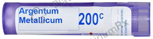 Boiron Argentum Metallicum Multi Dose Approx 80 Pellets 200 CH