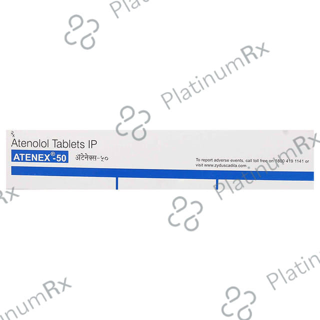 Atenex 50mg Tablet 14s