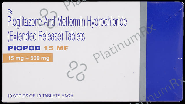 Piopod 15 MF Tablet ER