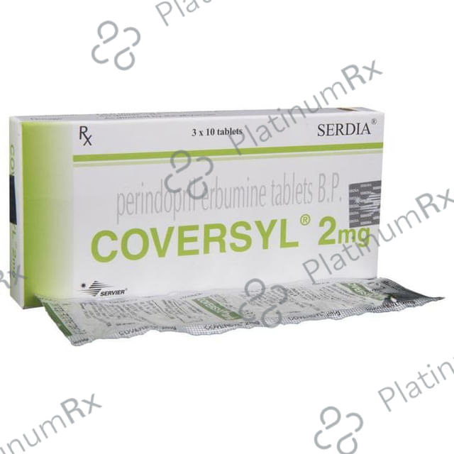 Coversyl 2mg Tablet 10s