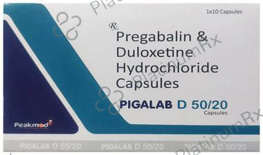 Pigalab D 50/20mg Capsule 10s