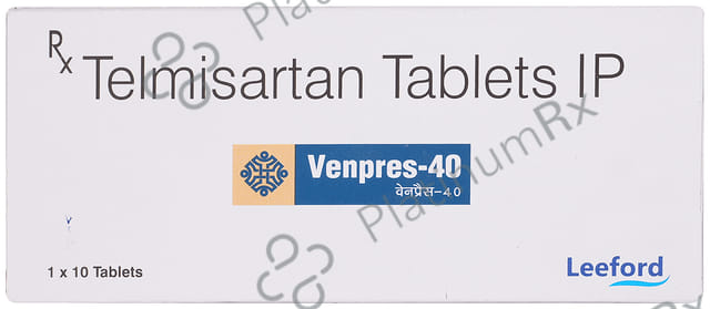 Venpres 40mg Tablet 10s