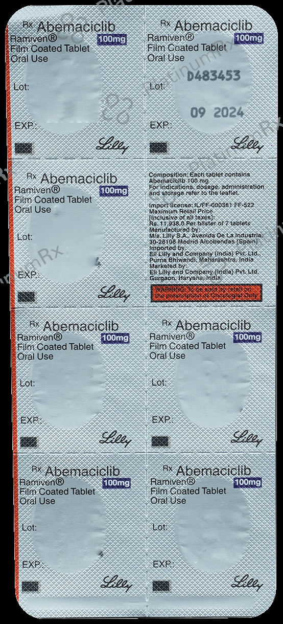 Ramiven 100mg Tablet 7s