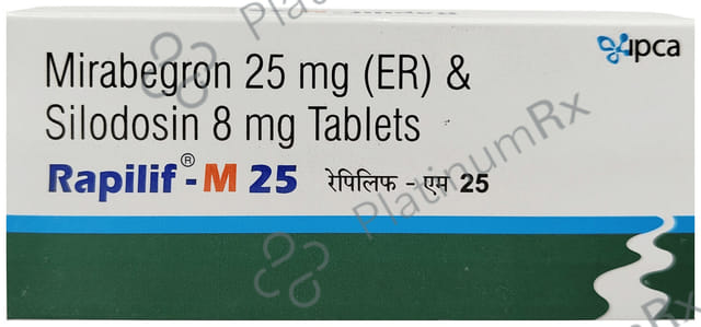 Rapilif M 25/8mg Tablet ER 10s
