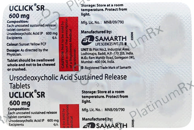 Uclick 600mg Tablet SR 10s