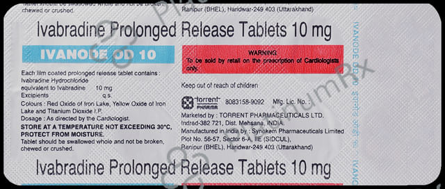 Ivanode OD 10mg Tablet