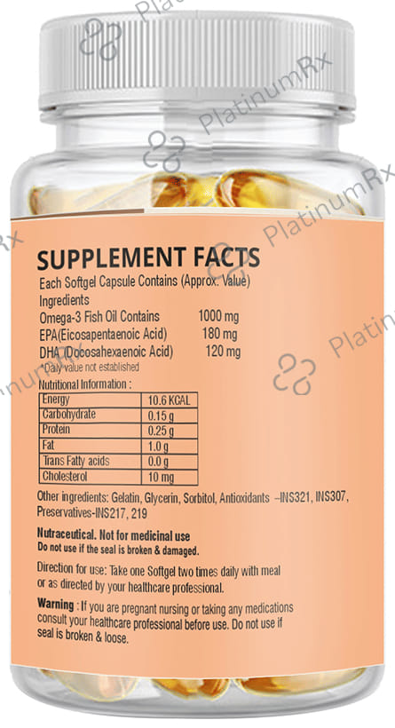 Bhumija Lifesciences Omega 3 Softgel 60s