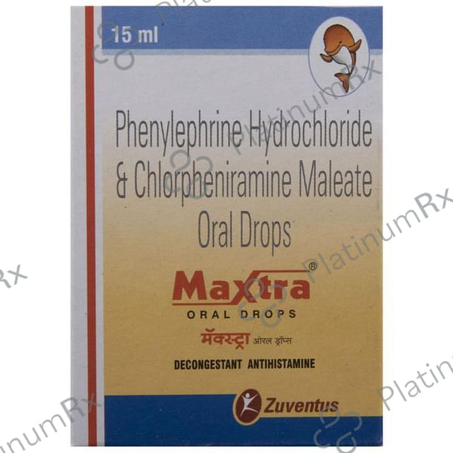 Maxtra 2/5mg Oral Drops 15ml