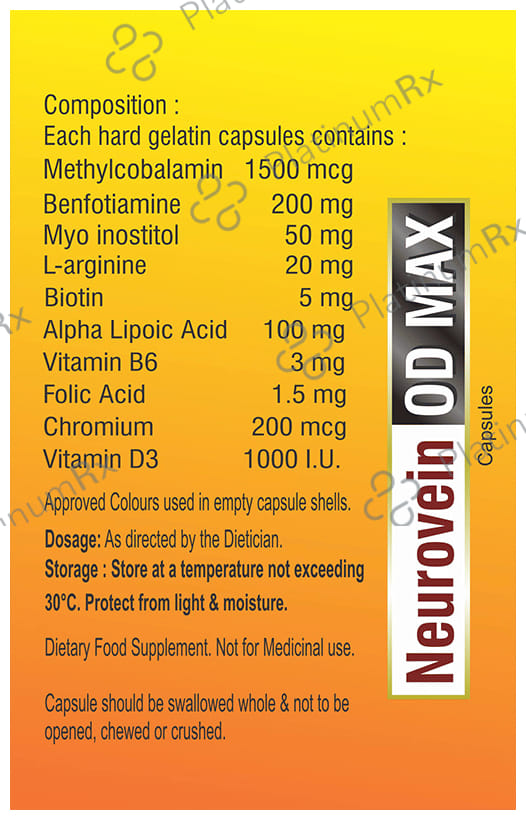 Neurovein OD Max Capsule 10s
