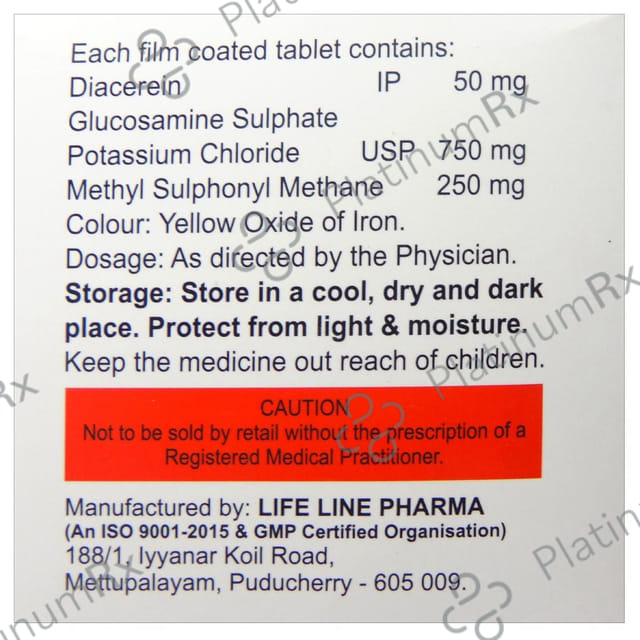 Regenford 750mg/50mg/250mg Tablet