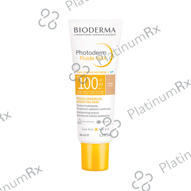 Bioderma Photoderm Fluide Max SPF 100 - High UVA/UVB Protection - For Sensitive Skin