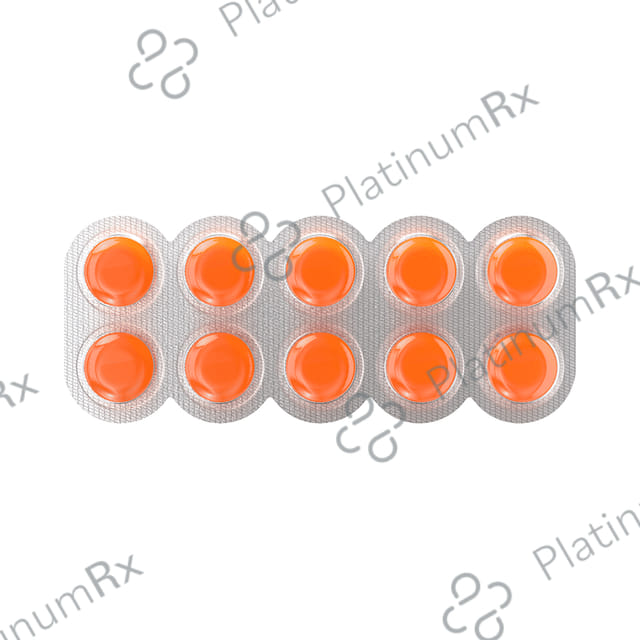 Crocin Cof & Throat Lozenges Orange