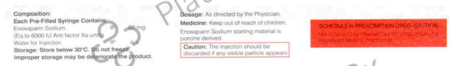 Enoxijet 60mg Injection 0.6ml